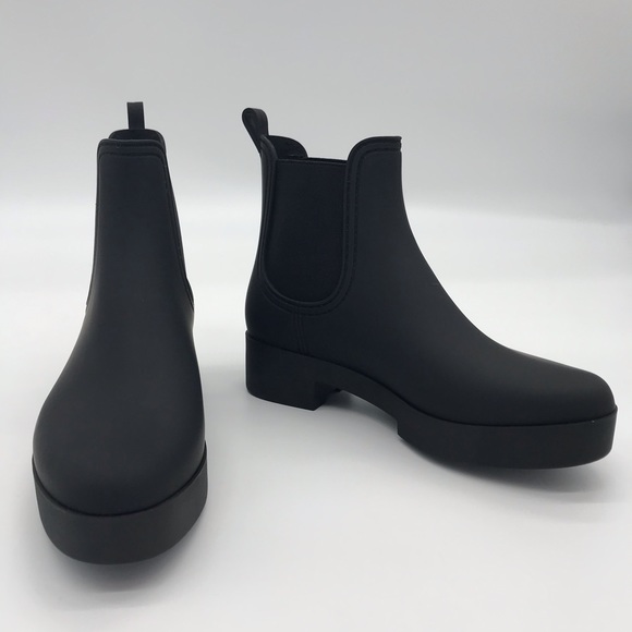 NWT! Jeffrey Campbell Hydra Black Matte Boots - Picture 7 of 9